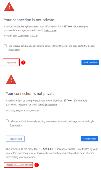 SSL Warning in Chrome